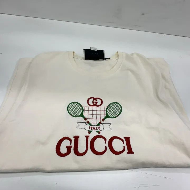 Gucci Gucci Embroidered Casual Crew Neck T-Shirt Size US XXS / EU 40 - 9 Thumbnail
