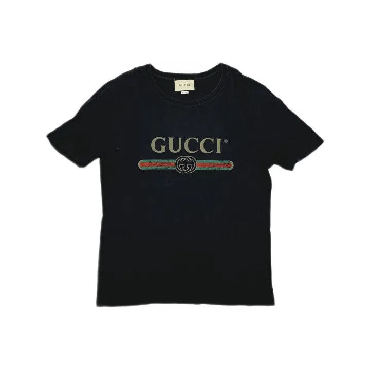 Gucci Gucci Classic Logo Short Sleeve T-Shirt Size US L / EU 52-54 / 3 - 2 Thumbnail