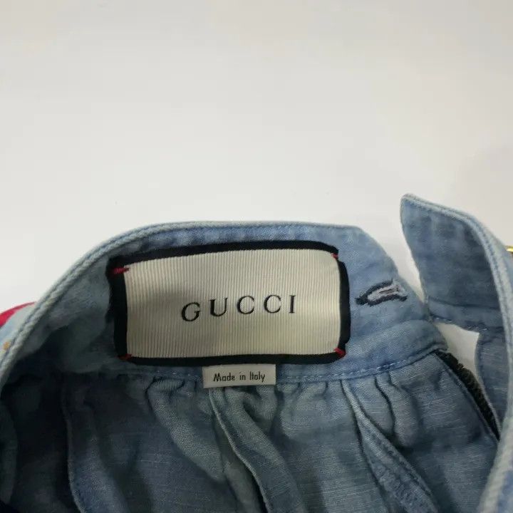 Gucci Gucci Pleated Denim Long Skirt Size US 38 / EU 54 - 4 Thumbnail