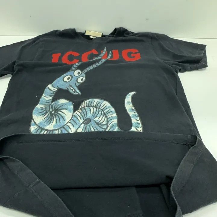 Gucci Gucci SS21 Black Graphic Short Sleeve T-Shirt Size US XS / EU 42 / 0 - 8 Thumbnail