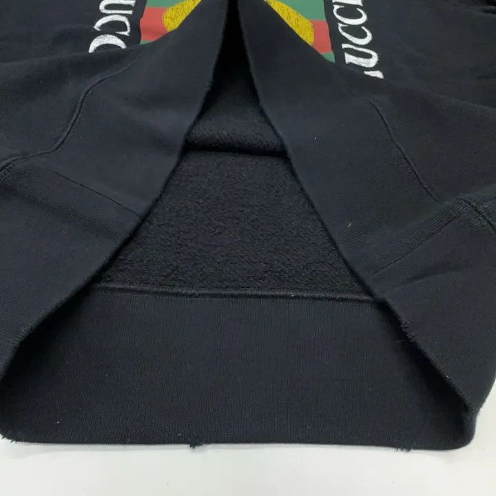 Gucci Gucci Black Logo Print Long Sleeve Sweatshirt Size US XS / EU 42 / 0 - 8 Thumbnail