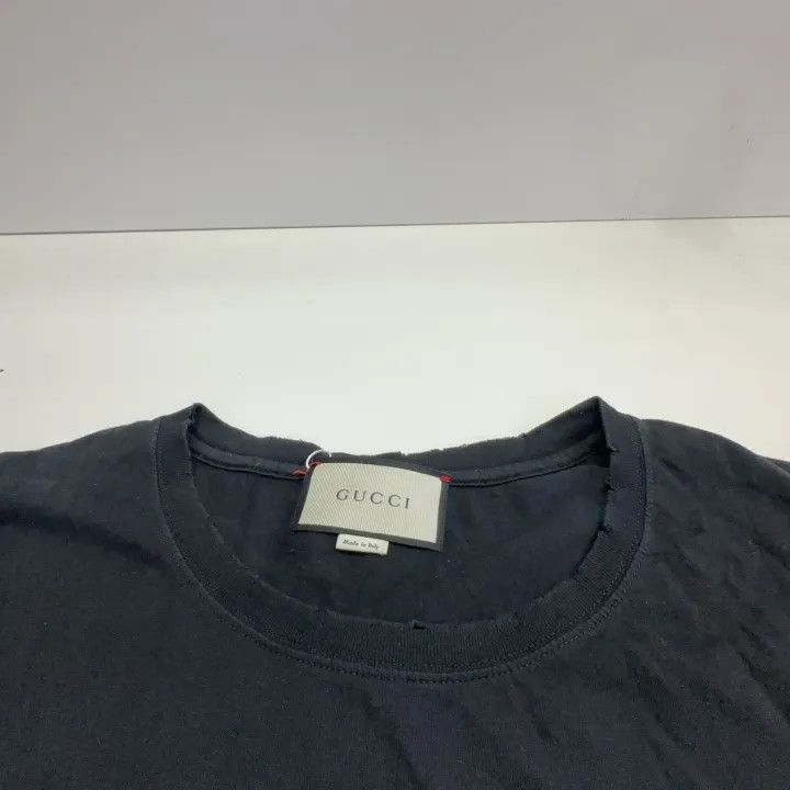 Gucci Gucci Distressed Flag Short Sleeve T-Shirt Size US XXL / EU 58 / 5 - 7 Thumbnail