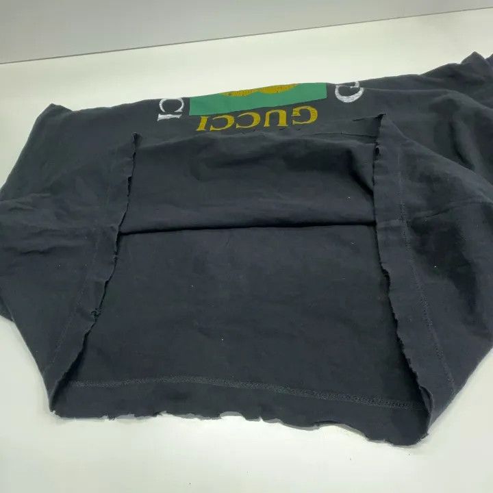 Gucci Gucci Distressed Flag Short Sleeve T-Shirt Size US XXL / EU 58 / 5 - 10 Thumbnail