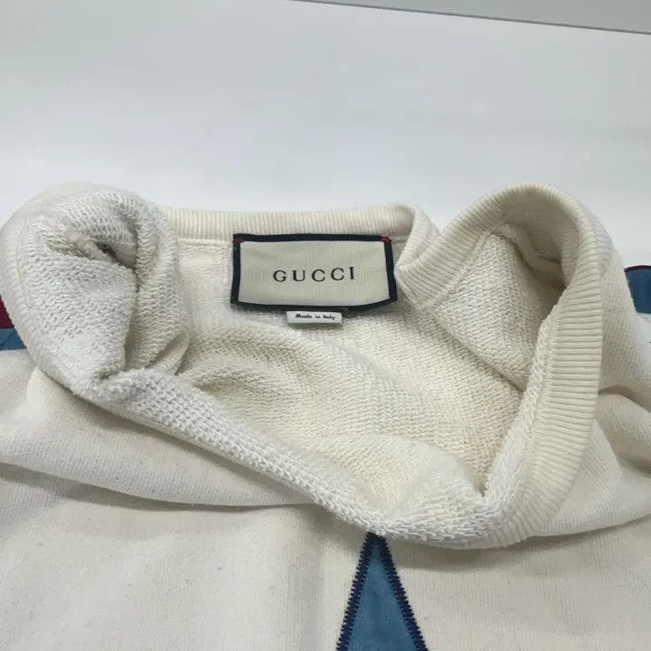 Gucci Gucci Logo Star Pullover Sweatshirt for Men Size US M / EU 48-50 / 2 - 7 Thumbnail