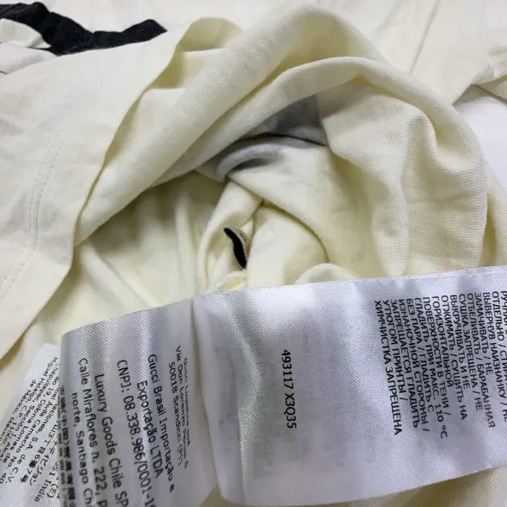 Gucci Gucci Oversized Logo Short Sleeve T-Shirt Size US XL / EU 56 / 4 - 4 Thumbnail