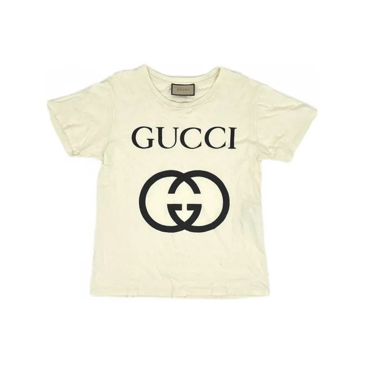 Gucci Gucci Oversized Logo Short Sleeve T-Shirt Size US XL / EU 56 / 4 - 2 Thumbnail