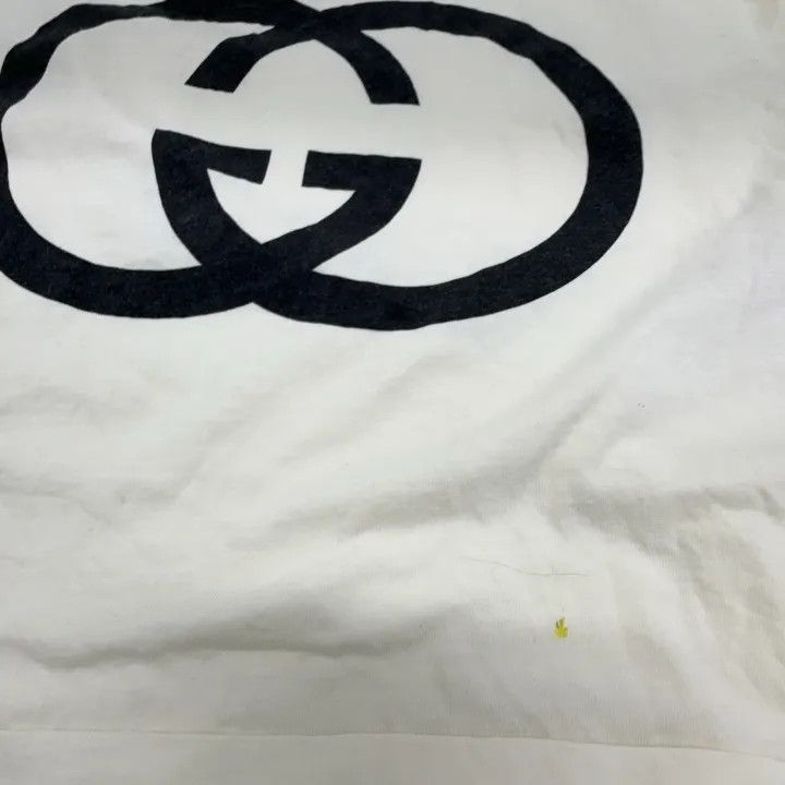 Gucci Gucci Oversized Logo Short Sleeve T-Shirt Size US XL / EU 56 / 4 - 9 Thumbnail