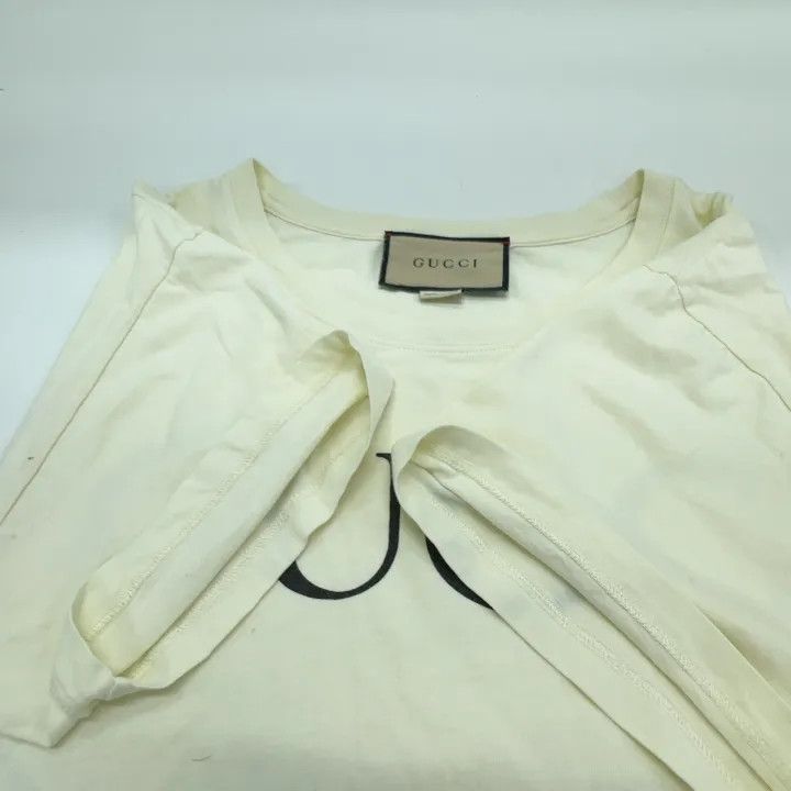 Gucci Gucci Oversized Logo Short Sleeve T-Shirt Size US XL / EU 56 / 4 - 11 Thumbnail