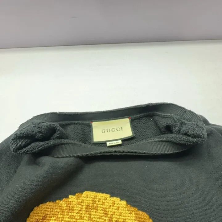 Gucci Gucci Teddy Bear Embroidered Cotton Sweatshirt Size US M / EU 48-50 / 2 - 8 Thumbnail