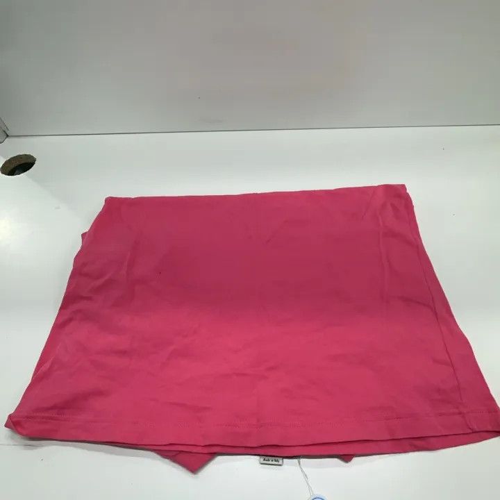 Gucci Gucci SS23 Pink Logo Embroidered T-Shirt Size US XS / EU 42 / 0 - 7 Thumbnail