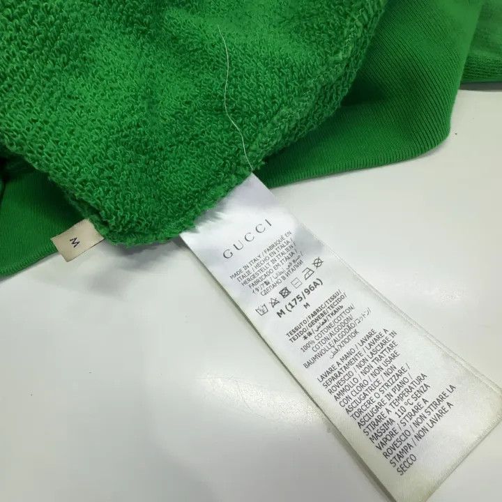 Gucci Gucci Men's Green Tiger Print Sweatshirt Size US M / EU 48-50 / 2 - 5 Thumbnail