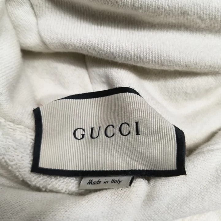 Gucci Gucci Logo Printed Hooded Sweatshirt for Men Size US XL / EU 56 / 4 - 4 Thumbnail