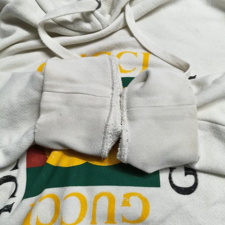 Gucci Gucci Logo Printed Hooded Sweatshirt for Men Size US XL / EU 56 / 4 - 11 Thumbnail