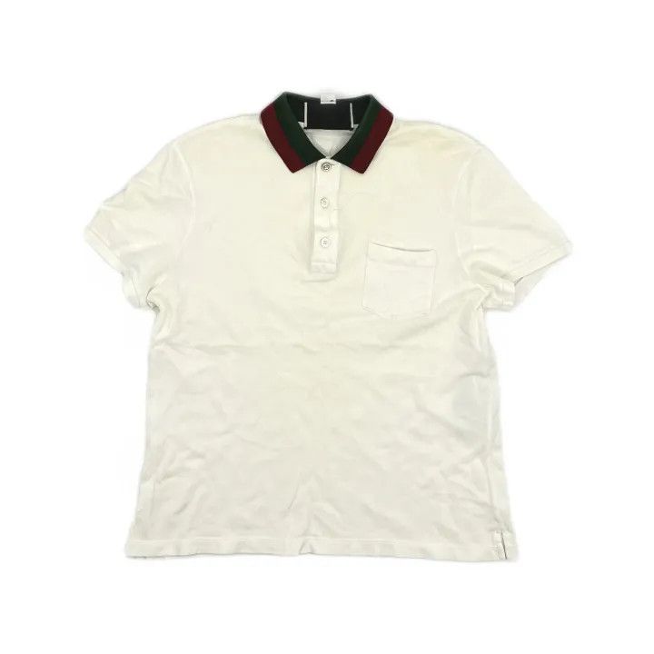 Gucci Gucci Striped Short Sleeve Polo Shirt Size US M / EU 48-50 / 2 - 2 Thumbnail