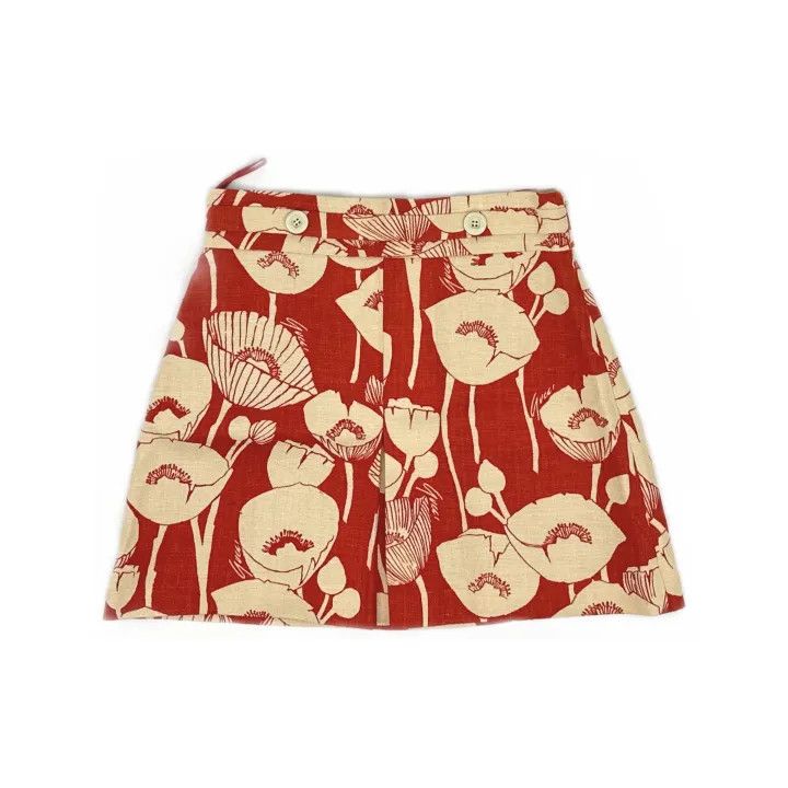 Gucci Gucci Floral Print Silk A-Line Skirt Size US 42 / EU 58 - 2 Thumbnail