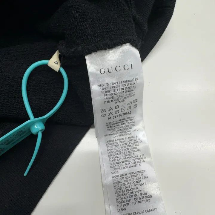 Gucci Gucci Black Hoodie with Double G Print Size US M / EU 48-50 / 2 - 4 Thumbnail