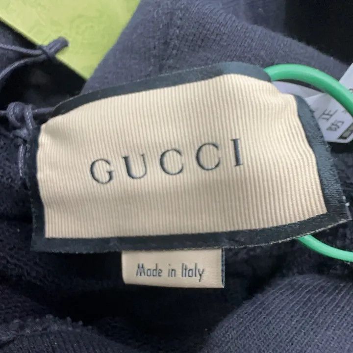 Gucci Gucci Black Hoodie with Double G Print Size US M / EU 48-50 / 2 - 3 Thumbnail