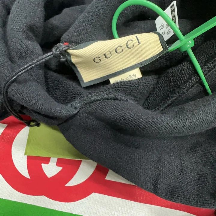 Gucci Gucci Black Hoodie with Double G Print Size US M / EU 48-50 / 2 - 6 Thumbnail