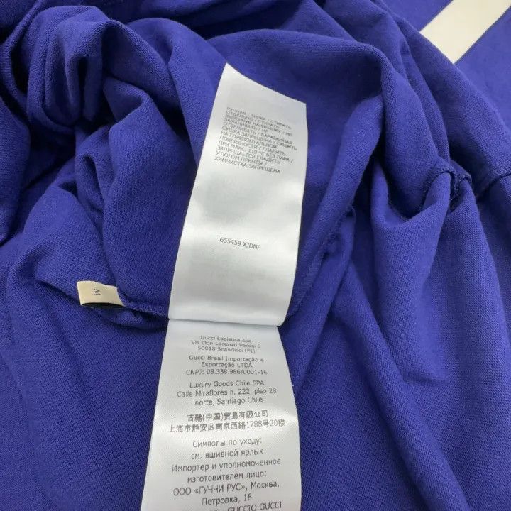 Gucci Gucci Valentine's Special Blue Short Sleeve T-Shirt Size US M / EU 48-50 / 2 - 5 Thumbnail