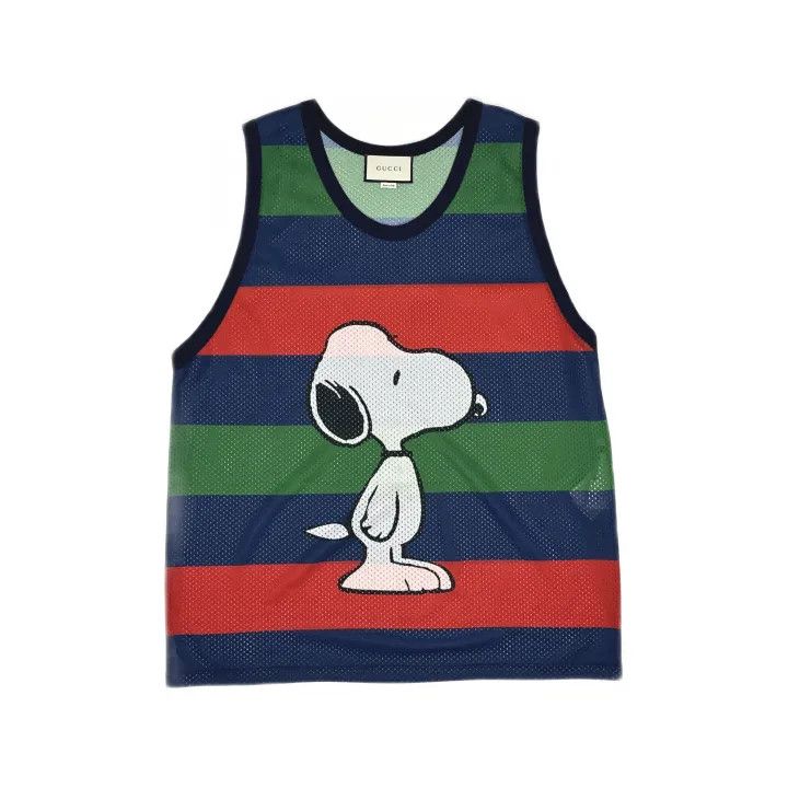 Gucci Gucci Snoopy Print Sleeveless Vest Size US L / EU 52-54 / 3 - 2 Thumbnail