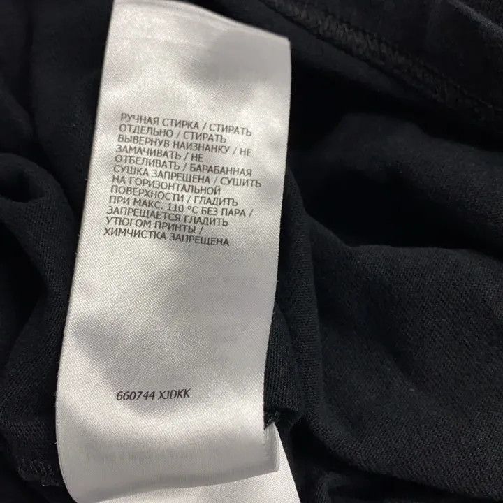 Gucci Gucci SS21 Black Letter Print Casual T-Shirt Size US XXS / EU 40 - 4 Thumbnail