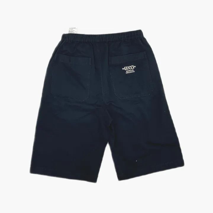Gucci Gucci Navy Drawstring Casual Shorts Size US 44 / EU 60 - 3 Thumbnail