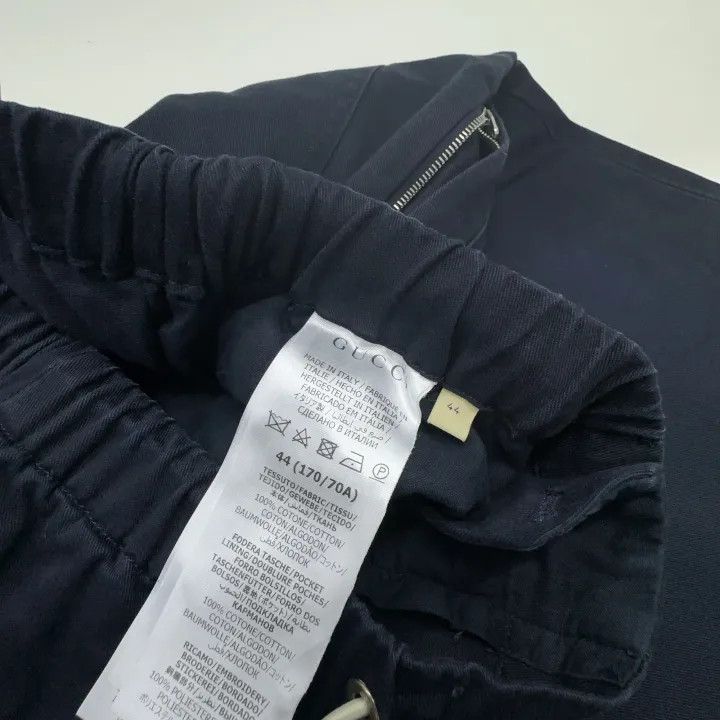 Gucci Gucci Navy Drawstring Casual Shorts Size US 44 / EU 60 - 4 Thumbnail