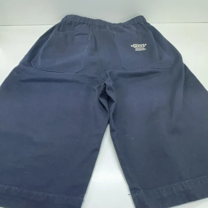 Gucci Gucci Navy Drawstring Casual Shorts Size US 44 / EU 60 - 9 Thumbnail