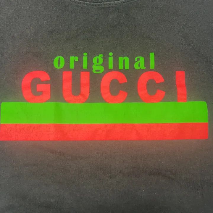 Gucci Gucci Original Black T-Shirt with Print Size US XL / EU 56 / 4 - 11 Thumbnail
