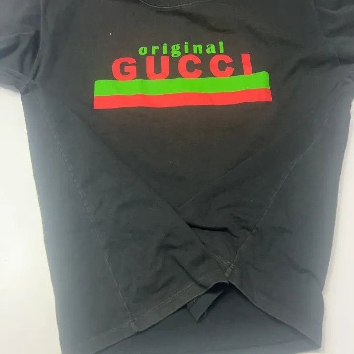 Gucci Gucci Original Black T-Shirt with Print Size US XL / EU 56 / 4 - 15 Thumbnail