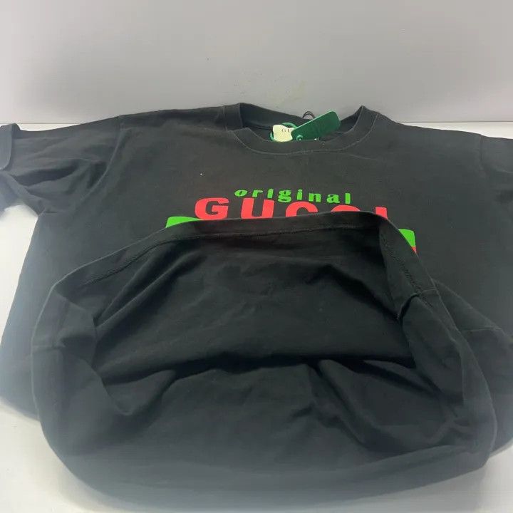 Gucci Gucci Original Black T-Shirt with Print Size US XL / EU 56 / 4 - 14 Thumbnail