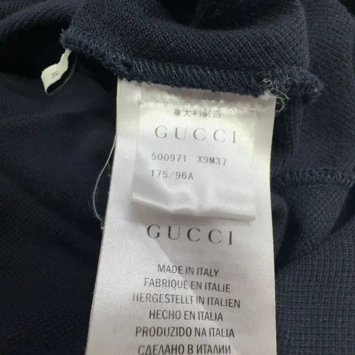 Gucci Gucci Bee Pattern Cotton Polo Shirt for Men Size US M / EU 48-50 / 2 - 4 Thumbnail
