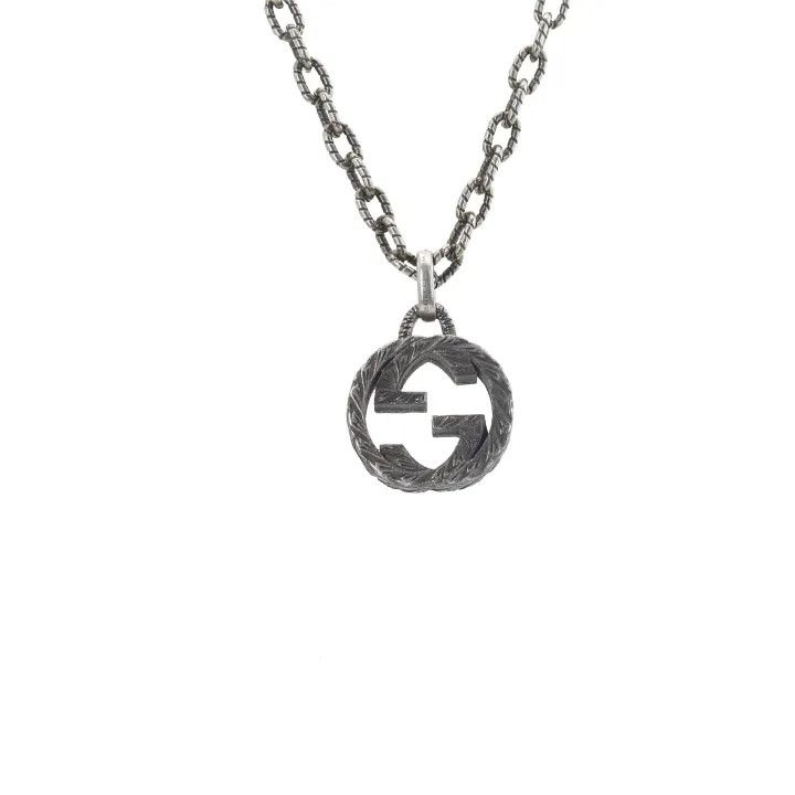 Gucci Gucci Classic Double G Pendant Necklace Silver Size ONE SIZE - 2 Thumbnail
