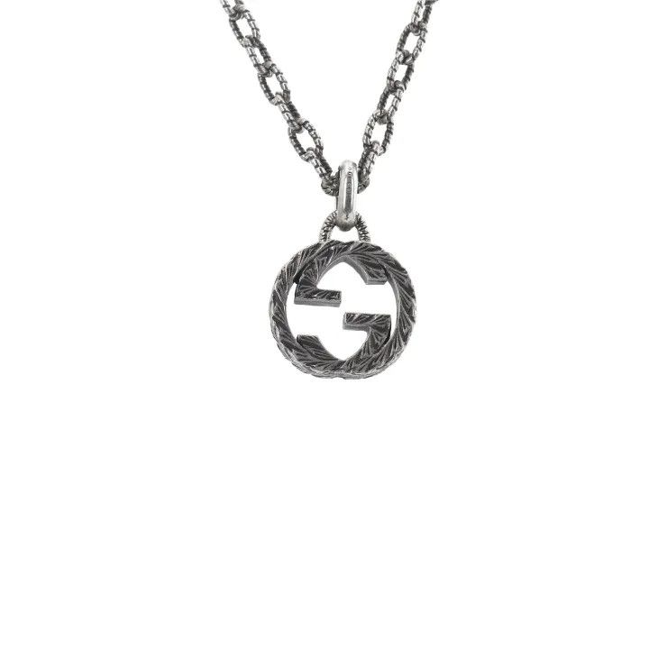 Gucci Gucci Classic Double G Silver Necklace Size ONE SIZE - 2 Thumbnail