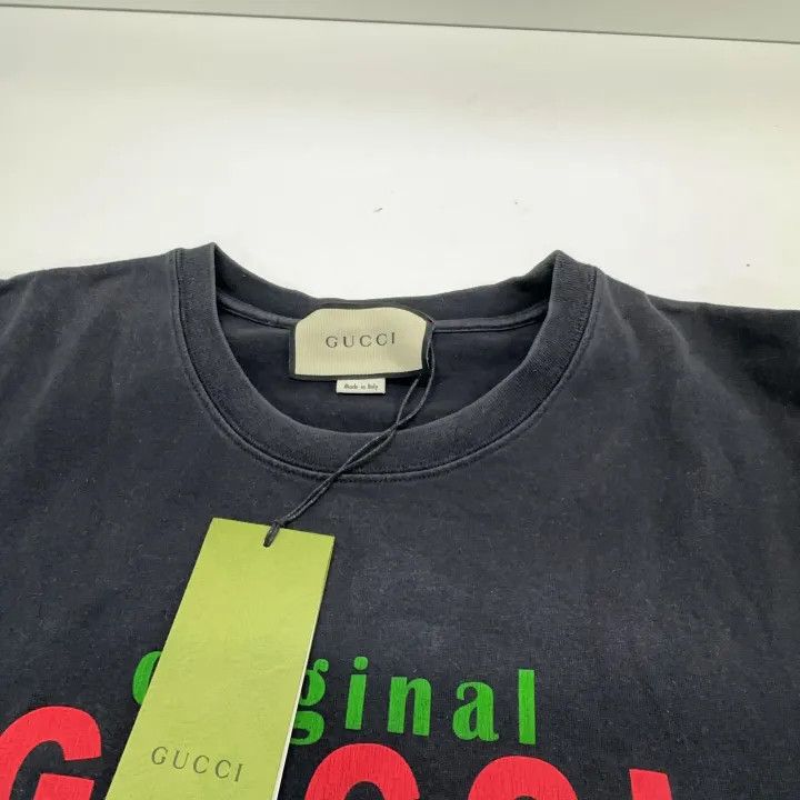 Gucci Gucci Original Oversized Black T-Shirt Size US XS / EU 42 / 0 - 7 Thumbnail