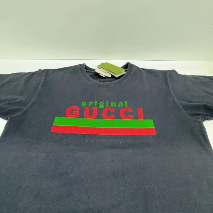Gucci Gucci Original Oversized Black T-Shirt Size US XS / EU 42 / 0 - 11 Thumbnail
