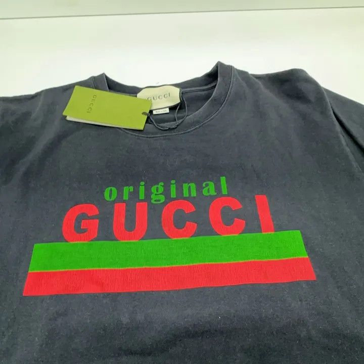 Gucci Gucci Original Oversized Black T-Shirt Size US XS / EU 42 / 0 - 8 Thumbnail