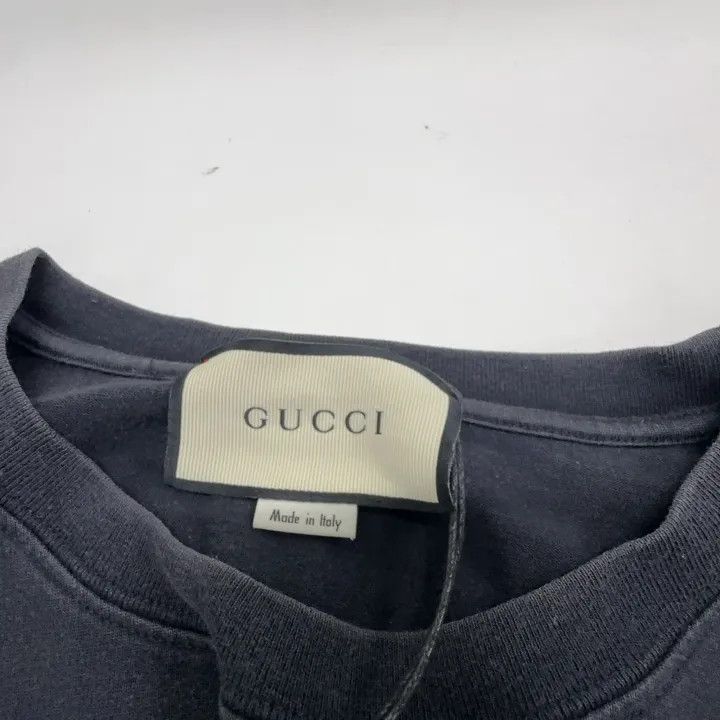 Gucci Gucci Original Oversized Black T-Shirt Size US XS / EU 42 / 0 - 5 Thumbnail