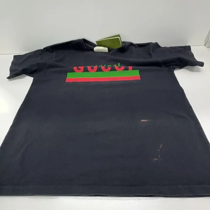 Gucci Gucci Original Oversized Black T-Shirt Size US XS / EU 42 / 0 - 12 Thumbnail