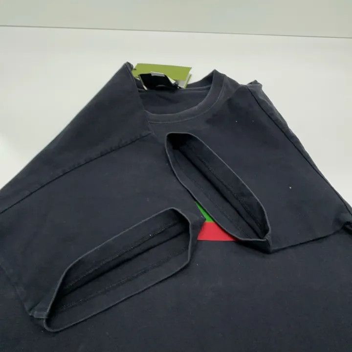 Gucci Gucci Original Oversized Black T-Shirt Size US XS / EU 42 / 0 - 14 Thumbnail