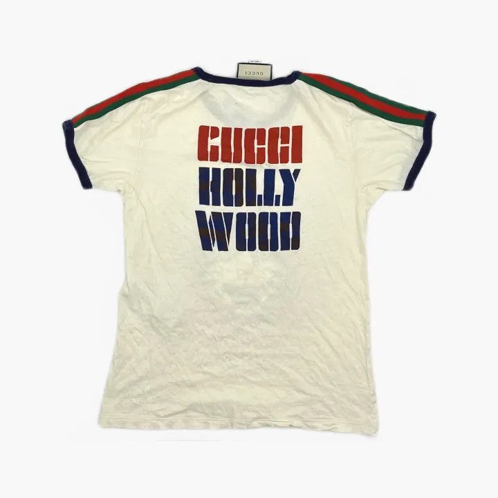 Gucci Gucci Casual Short Sleeve T-Shirt with Print Size US L / EU 52-54 / 3 - 3 Thumbnail