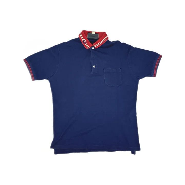 Gucci Gucci SS22 Striped Button Polo Shirt Size US L / EU 52-54 / 3 - 2 Thumbnail