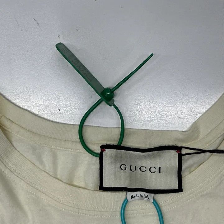Gucci Gucci Oversized Logo Short Sleeve T-Shirt Size US L / EU 52-54 / 3 - 3 Thumbnail