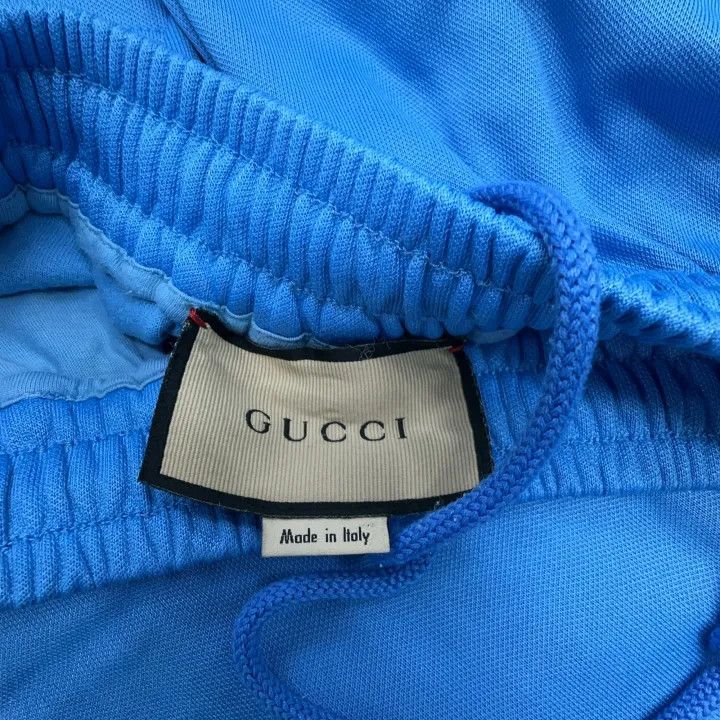Gucci Gucci Blue Knitted Jogging Pants for Men Size US 26 / EU 42 - 4 Thumbnail