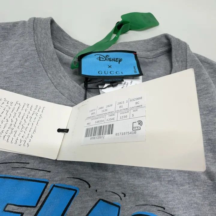 Gucci Gucci x Disney Donald Duck Graphic Tee Size US S / EU 44-46 / 1 - 5 Thumbnail