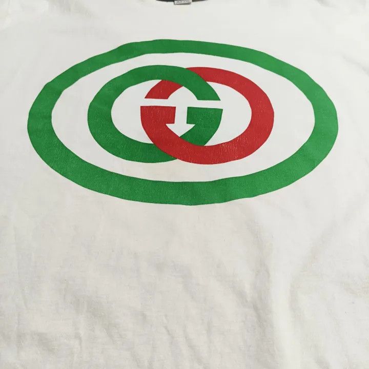 Gucci Gucci Oversized Double G Logo Short Sleeve T-Shirt Size US L / EU 52-54 / 3 - 8 Thumbnail