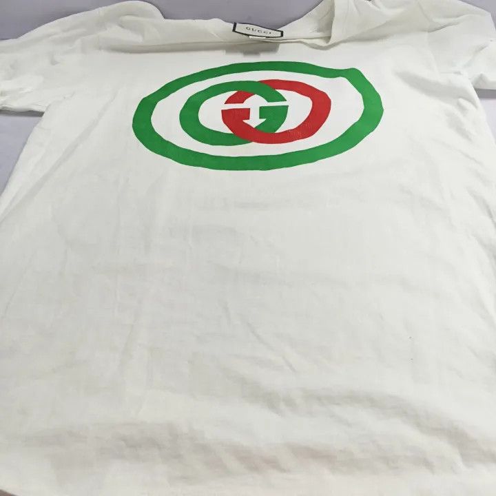Gucci Gucci Oversized Double G Logo Short Sleeve T-Shirt Size US L / EU 52-54 / 3 - 14 Thumbnail