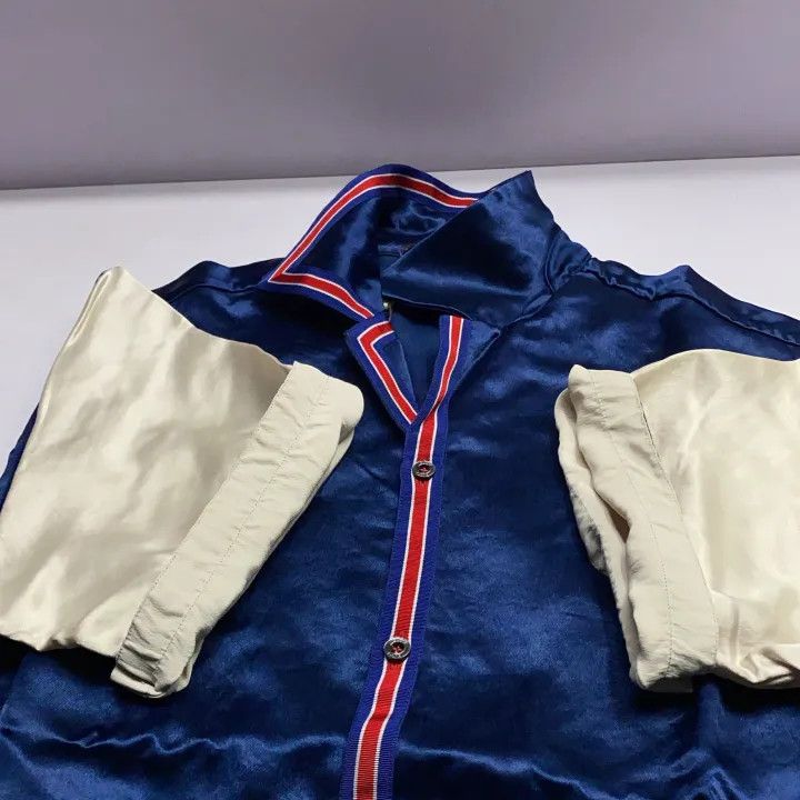 Gucci Gucci Blue Button-Up Casual T-Shirt Size US M / EU 48-50 / 2 - 11 Thumbnail