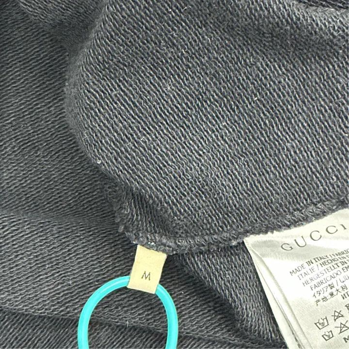 Gucci GUCCI Black Hooded Sweatshirt with Double G Print Size US M / EU 48-50 / 2 - 3 Thumbnail