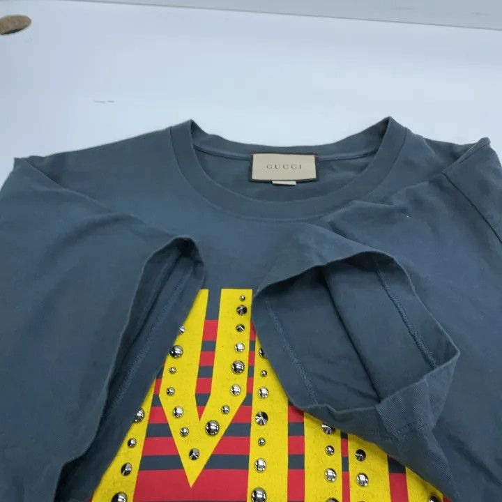 Gucci Gucci SS22 Logo Print Short Sleeve T-Shirt Size US L / EU 52-54 / 3 - 9 Thumbnail